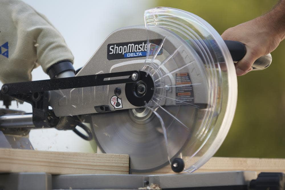 Delta shopmaster 2024 sliding miter saw