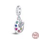 thumbnail image 1 of Cuenta de abalorio en forma de corazón de Plata de Ley 925 compatible con collar de pulsera Pandora Original, colgante de camaleón para mujer, joyería fina DIY Dengxun unisex, 1 of 2