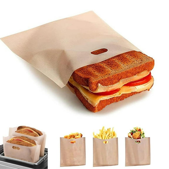 10-Pack - Toastbag / Toast bag - Grill sandwiches in the toaster