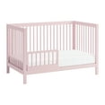 thumbnail image 3 of Oxford Baby Essential Island Full Size 4-in-1 Convertible Crib with Round Spindles, Pink, 3 of 9