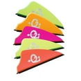 thumbnail image 2 of Q2i ZEON Fusion-IITarget Archery Vanes-Fletching with Tri-Fusion Tech, , Yellow (50 Pack), 2 of 6