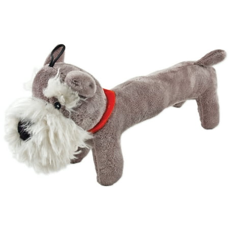 Fetch-A-Pal With Squeaker Plush Schnauzer Dog Toy