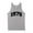 Grey, variant on 1979 College Style Tank Top Unisex Large White