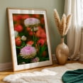 thumbnail image 5 of pink chrysanthemum flowers - Carmel Valley California Photography Flowers Floral Nature Garden Botanical Pastel Scenic Oak Framed Wall Art Print 12 x 18 inches, 5 of 59