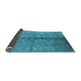 thumbnail image 2 of Ahgly Company Indoor Rectangle Oriental Light Blue Traditional Area Rugs, 5' x 8', 2 of 4