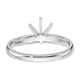 thumbnail image 5 of Platinum 1.25ct. Heavy-Weight Half-Round 6-Prong Solitaire Mounting, 5 of 6