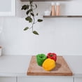thumbnail image 2 of SHISUYAN 6Pcs Artificial Bell Peppers Simulation Bell Peppers Fake Vegetable Model Photo Prop, 2 of 8