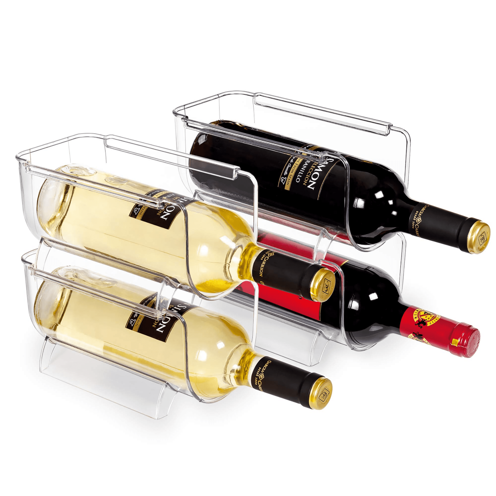 Plastic wine rack for fridge sale