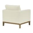 thumbnail image 3 of Upholstered Accent Chair - 35 Inch Living Room Armchair - Modern Comfort Seating, 3 of 8