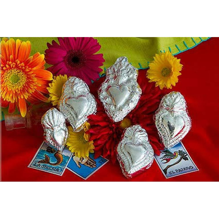 Ornate Flower Heart 3-Part Chocolate Mold