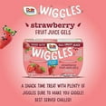 thumbnail image 2 of Dole Wiggles No Sugar ZS23 Added Strawberry Fruit Juice Gels Snacks, 4.3oz 24 Total Cups, Gluten & Dairy Free, Bulk Lunch Snacks for Kids & Adults, 2 of 5