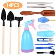 thumbnail image 2 of Slatcetga 14PCS Heavy Duty Garden Tools Mini Gardening Hand Tools Set Gardening Tool Set Gardening Gifts, 2 of 8