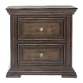 thumbnail image 3 of Big Valley Light Brown 2 Drawer Night Stand w/ Charging Station, 3 of 5