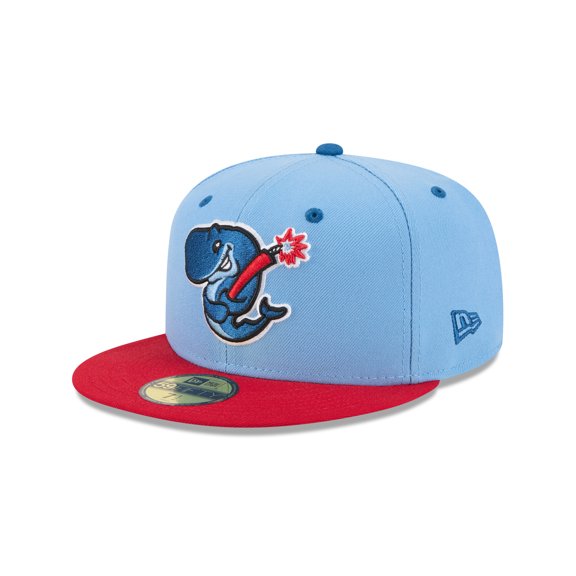 Men's-New Era  Blue Eugene Emeralds Theme Nights 59FIFTY Fitted Hat