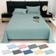 thumbnail image 1 of Sábanas de cama de color sólido con doble cepillo y ropa de cama suave y transpirable para uso en dormitorios y en casa, 1 of 8