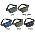 thumbnail image 2 of Fashion Design Nylon Casual Waterproof Storage Belt Bag Waist Packs Chest Pack Men Waist Bag BLUE, 2 of 8