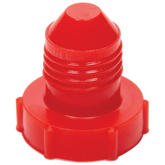 Allstar Performance ALL50812 Red Plastic Plug for -4 AN 7/16-20 Thread, (Pack of 20)