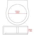 thumbnail image 4 of Geekria Support Mural Compatible avec Haut-Parleur Intelligent Echo Dot (3e Gén) avec Horloge et Alexa, Support de Haut-Parleur, 4 of 5