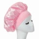 thumbnail image 4 of Sleeping Cap - Satin Bonnet - Sleep Cap Pink One Size pink, 4 of 5