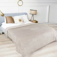 thumbnail image 2 of Unique Bargains Luxury Fleece Bed Blanket Woven Mesh, 2 of 10