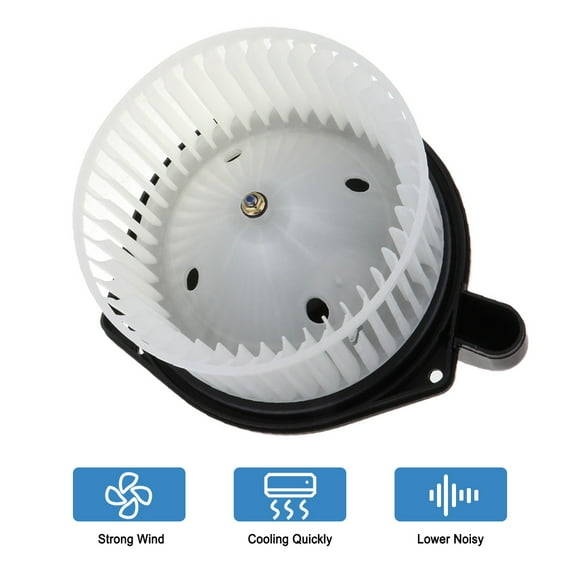 ECCPP HVAC Plastic Heater Blower Motor w/Fan Cage fit for 2004-2012 for Chevrolet Colorado /2003-2006 for Chevrolet SSR /2004-2012 for GMC Canyon