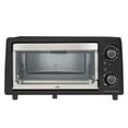 thumbnail image 2 of Willz 1050 Watt 4 Slice Toaster Oven in Black with Timer, 2 of 5