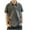 Dark Gray, variant on SROBPTY Big Kids Boys 3-14 Years Summer Solid Lapel Short Sleeve Shirt Dark Gray, 8-9 Years