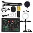 thumbnail image 3 of Loomza Wireless Condenser Microphone Sound Card Multi-Microphone Kits Tabletop, 3 of 6
