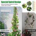 thumbnail image 3 of Enrejado de Jardín VRIEZOP 112 cm Ajustable de Metal Paquete de 2, 3 of 8