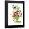 thumbnail image 1 of Murdock, Ramona 11x14 Black Modern Framed Museum Art Print Titled - Native Pow Wow Dance, 1 of 5