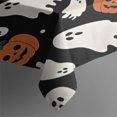 thumbnail image 3 of Black Halloween Ghosts and Pumpkins Rectangle Tablecloth 60"x84",Waterproof Polyester Rectangle Table Cloth, Wipeable Spillproof Polyester Tablecloth for Dining, Camping, Indoor and Outdoor, 3 of 5