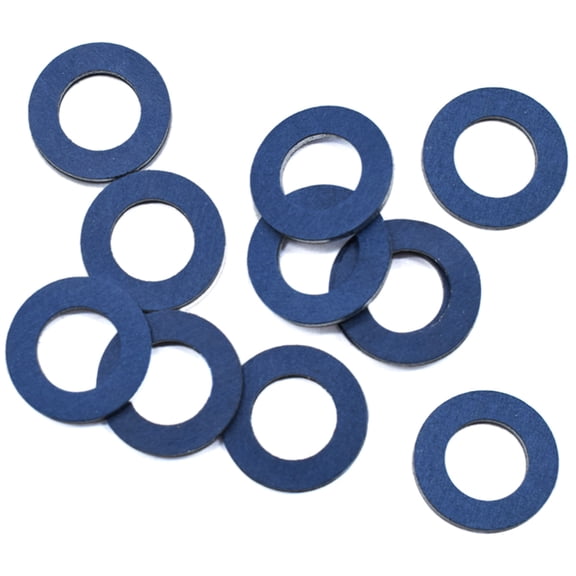 Toorise 10pcs Oil Drain Gasket Washers Seals Rings for Toyota Lexus Oil Drain Crush Gasket Seal Replacement Aluminum Oil Drain Gasket OEM 9043012031 Hardware Gasket Assortment