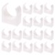 thumbnail image 1 of BESTYASH 50Ud Clips Soporte U Para PVC Material Plástico Robusto Fijación, 1 of 8