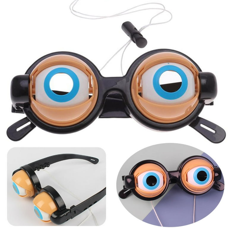 Funny Googly Eye Glasses, Eye Glasses Cosplay, Party Glasses Toys