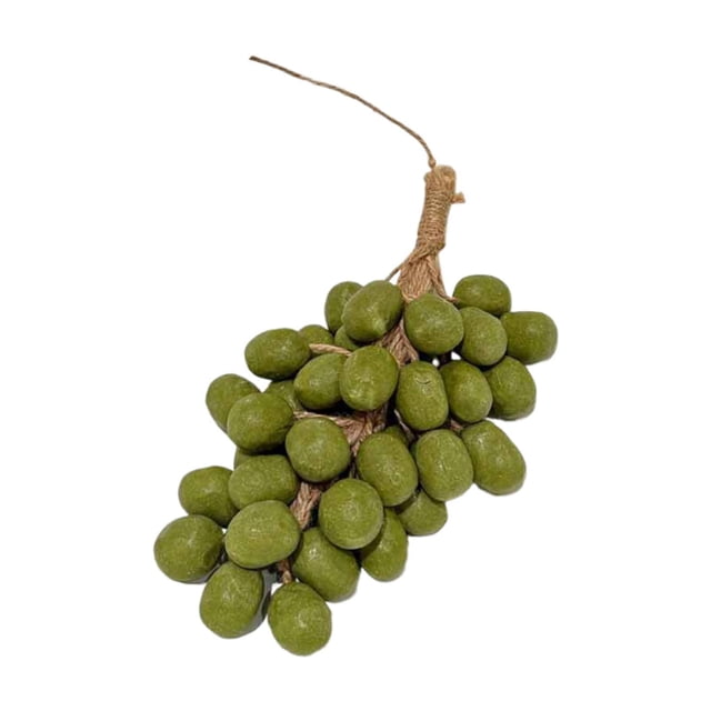 Jabón con forma de uva, limpieza profunda, creativo, colgante, hecho a mano, aroma a jabón. Verde 40 piezas