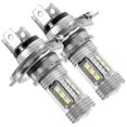 thumbnail image 2 of 2pcs H4 80W Headlamp LED Vehicle Headlight Fog Lamp Automobile LED Headlights, 2 of 3