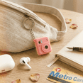 Camera Photo Keychain, Mini Instant Camera Bag Charm with Sturdy Metal ...