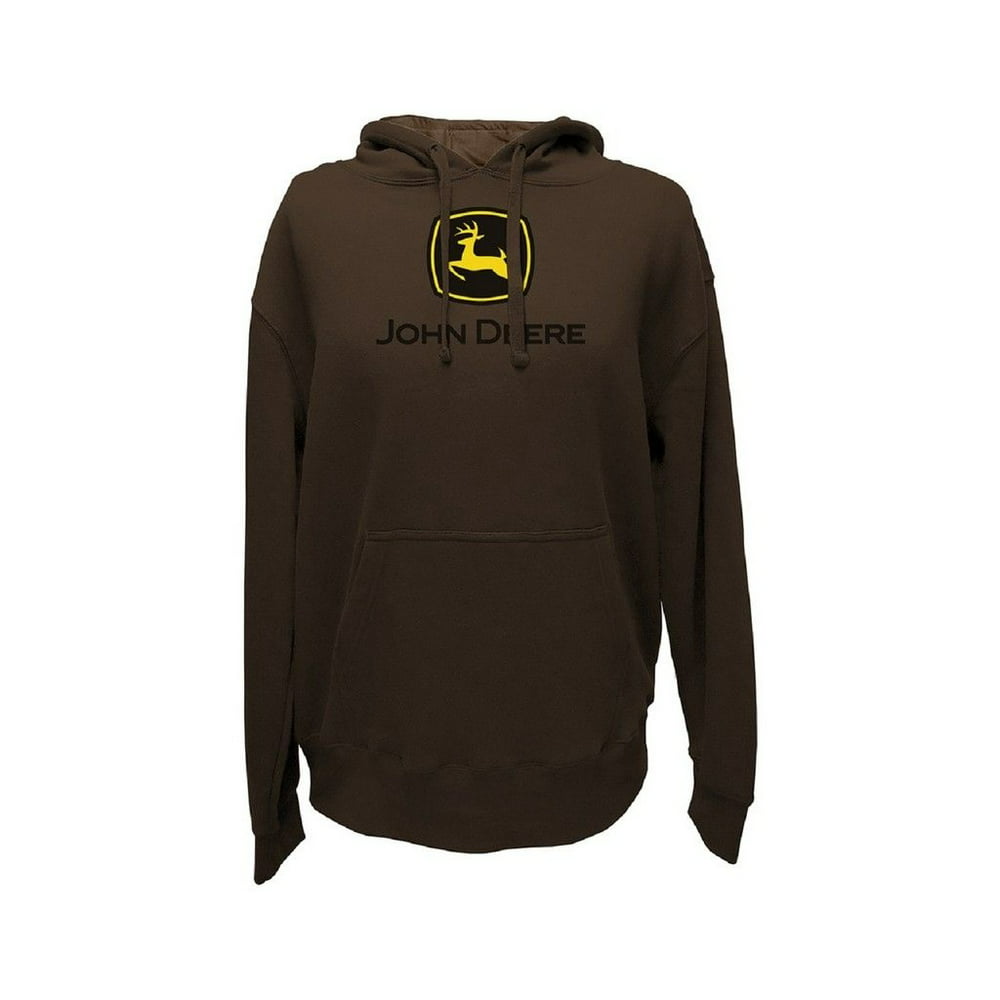 John Deere - John Deere Western Sweatshirt Men Logo Long Sleeve Hood ...