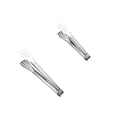 thumbnail image 2 of Wosthever Pinza para comida, pinzas para carne, pinzas para barbacoa, tornero frito, utensilio de cocina para pan, pinza lavable para postre, Cocina y Comedor Grande, 2 of 6
