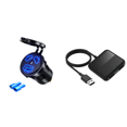 thumbnail image 1 of Adaptador Carga Rápida 45 W Corriente para Automóvil Dual PD Tipo C QC3.0 (con Terminal), 1 of 8