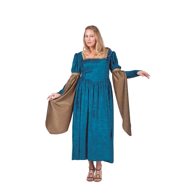 Costume RG Costumes Renaissance Queen, color morado, talla grande para mujer