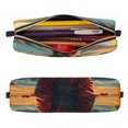thumbnail image 2 of Fotbe Meditating Golden Retriever Estuche para Lápices de Cuero con Estampado, Estuche con Cremallera Resistente, Organizador Compacto y Elegante para Papelería, 2 of 7