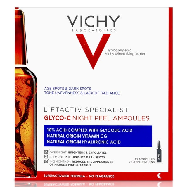 Vichy Vichy Liftactiv Glyco-c Ampolletas Peeling Nocturno Vichy Liftactiv Liftactiv