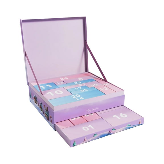 HIELLFQ Diamond Painting Christmas Advent Calendar 2025 24 Days Christmas Countdown Calendar Contains 24 Gifts for DIY Christmas Craft Gift Set, Jewelry Advent Calendar for Women