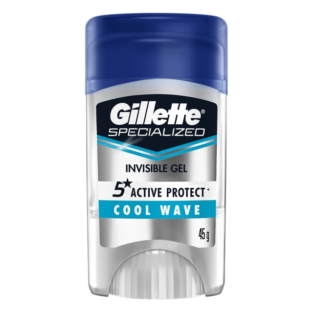 Antitranspirante Gel Invisible Gillette Specialized Cool Wave 45 g