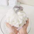 thumbnail image 3 of Cateissary Bolas de baño Malla Cuerpo Esponja Toalla Resistencia al soplo Limpiador Espuma Frotar Lavar Productos para la piel Suministros Juegos de accesorios de baño Rosa Cateissary HA080199-01, 3 of 6
