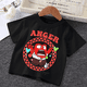 thumbnail image 2 of Camiseta de dibujos animados de Disney para niños, Tops básicos de moda, ropa blanca y negra, camiseta de verano, regalo para niños, novedad, 2 of 5