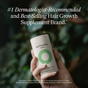 Nutrafol Women's Hair Growth Supplements, for Women 18-44 Years Old, Clinically Tested for Visibly Thicker, Stronger Hair, 100% Vegan Ingredients, Dermatologist Recommended - 1 Month Supply