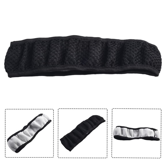 Baguer 38cm Silk Car Steering Wheel Cover Anti-Slip Cloth Protector for 15 Inch Universal Auto Wheels
