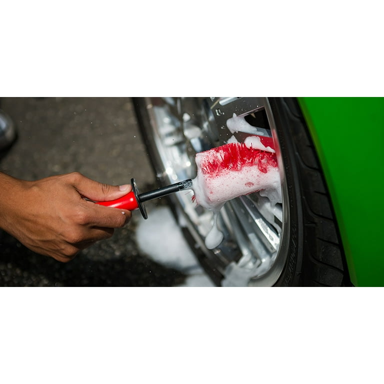 Chemical Guys ACC607 - Little Red Rocket Wheel and Rim Detailing Brush 